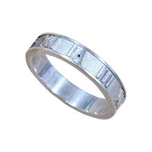 Tiffany & Co #9 Accessory Atlas Ring Silver